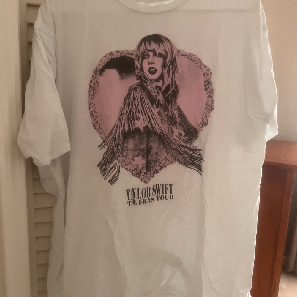 2023 Taylor Swift The Eras Tour White T-Shirt
